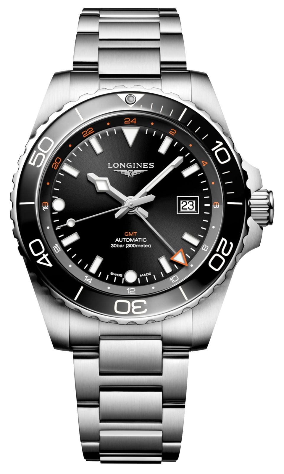 LONGINES Hydroconquest GMT automatique (43mm) cadran montre