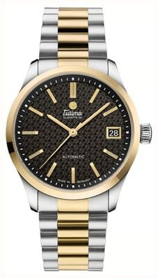Tutima Glashütte 天空自动腕表（34毫米）黑色表盘/双色不锈钢表带 6705-26