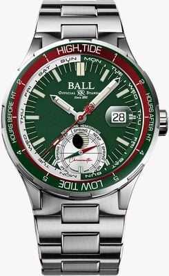 Ball Watch Company Roadmaster Ocean Explorer | 41mm | Limited Edition | Green Dial | Stainless Steel Bracelet DM3120C-S1CJ-GR