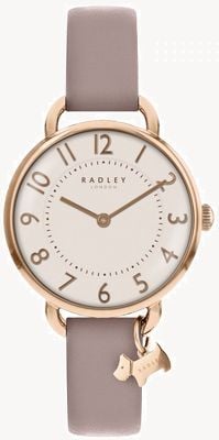 Radley damskie | park Southwark | różowy skórzany pasek RY2544S