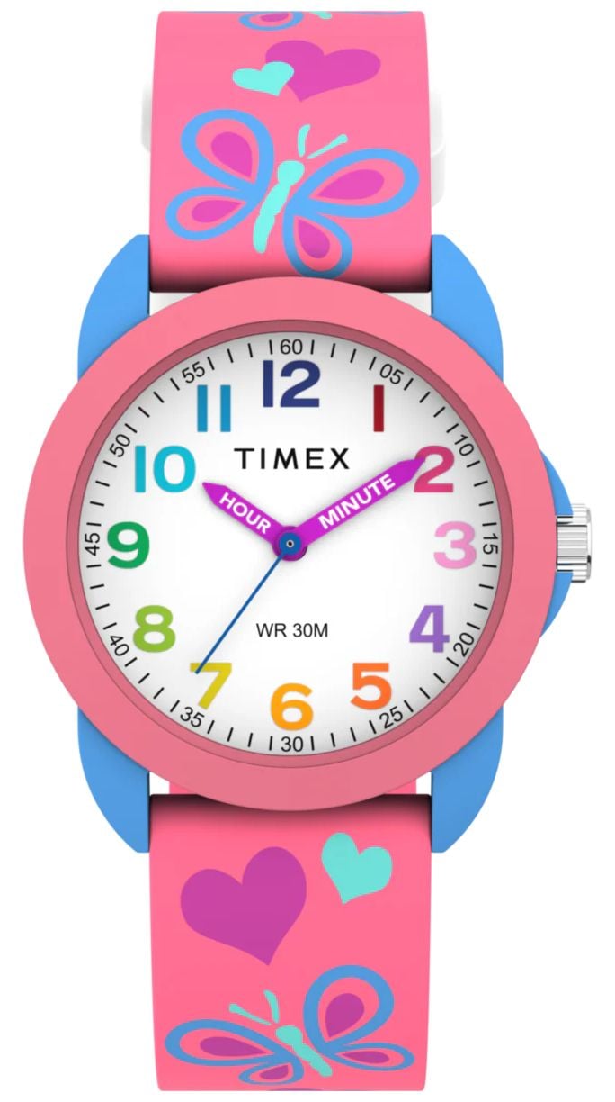 Timex enfant Time Teacher Butterfly (30 mm), cadran montre