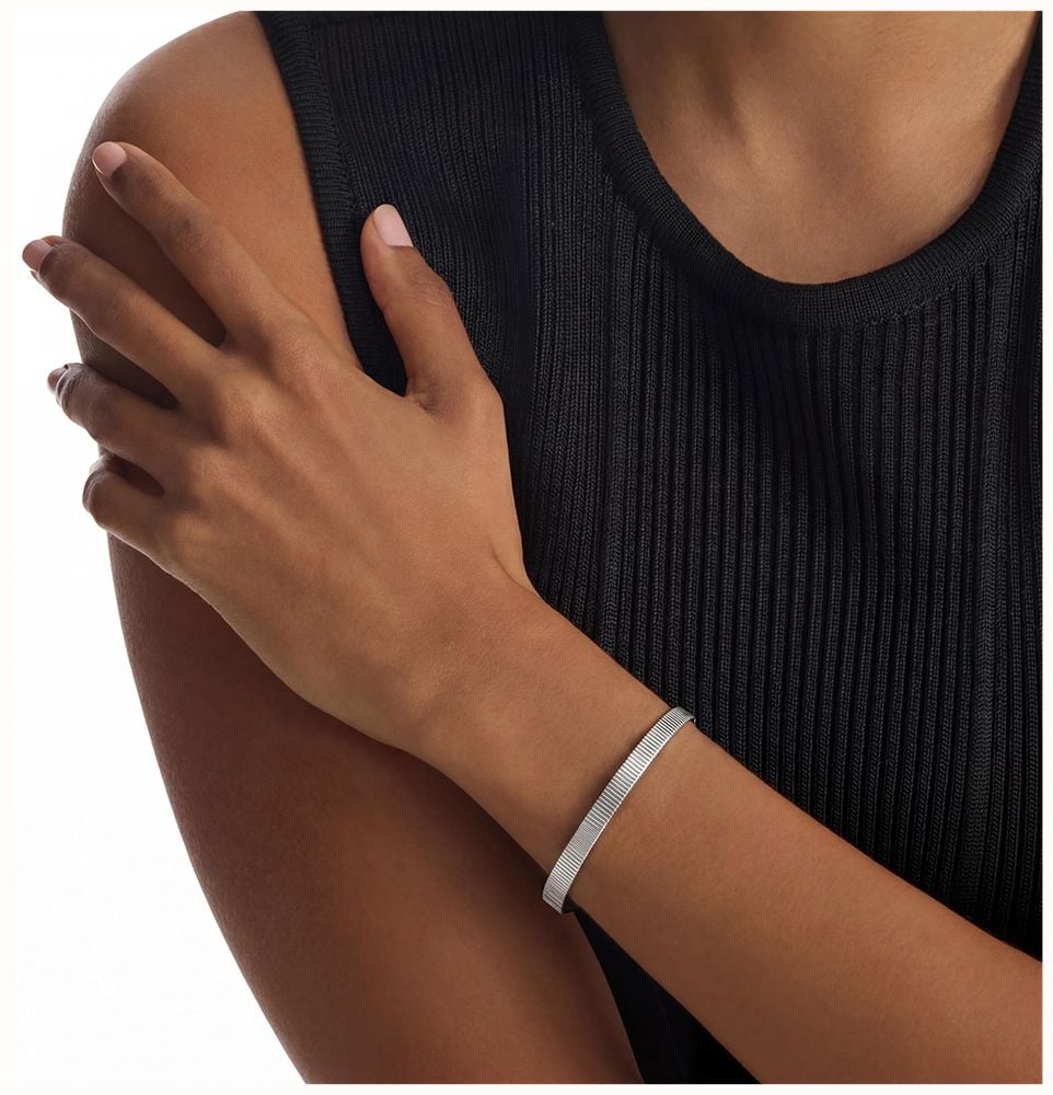 Calvin Klein Sophisticated Texture Silver Bracelet 35001009 - alternatieve weergave 2