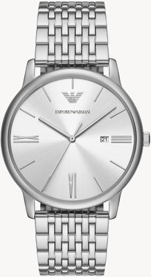 Emporio Armani Men's (42mm) Silver Dial / Stainless Steel Bracelet AR11599