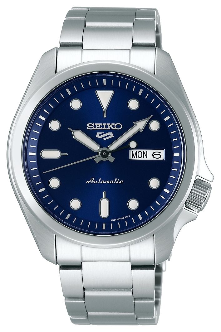 Seiko 5 sports | automatique | cadran bleu | bracelet montre