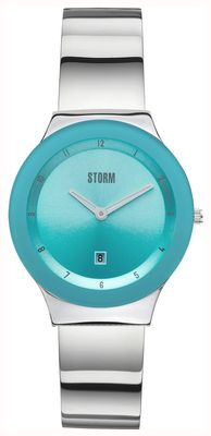 STORM ルッキー アクア (33mm) アクアブルー文字盤 / ステンレススチールブレスレット 47559/AQ