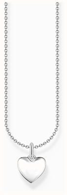 Thomas Sabo Heart Pendant Sterling Silver Necklace 45cm KE2234-001-21-L45V