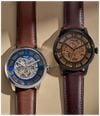 Fossil Townsman 44 mm Automatic Brown Leather ME3267 - alternate view 4