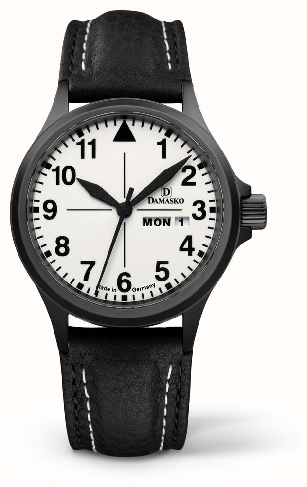 Damasko DK37 BLACK LEATHER BLACK CASE