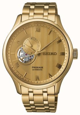 Seiko Presage 'Japanese Zen Gardens' In Gold-toned Sand