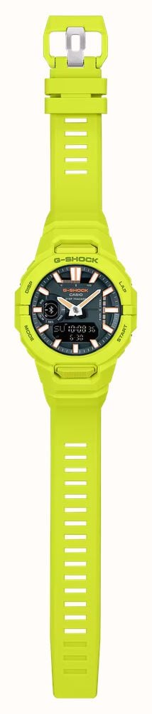 Casio G-SHOCK GBA-950 Series Step Tracker (43.9mm) Dark Blue Dial / Lime Green Resin Band GBA-950-9A3ER - alternative Ansicht 3