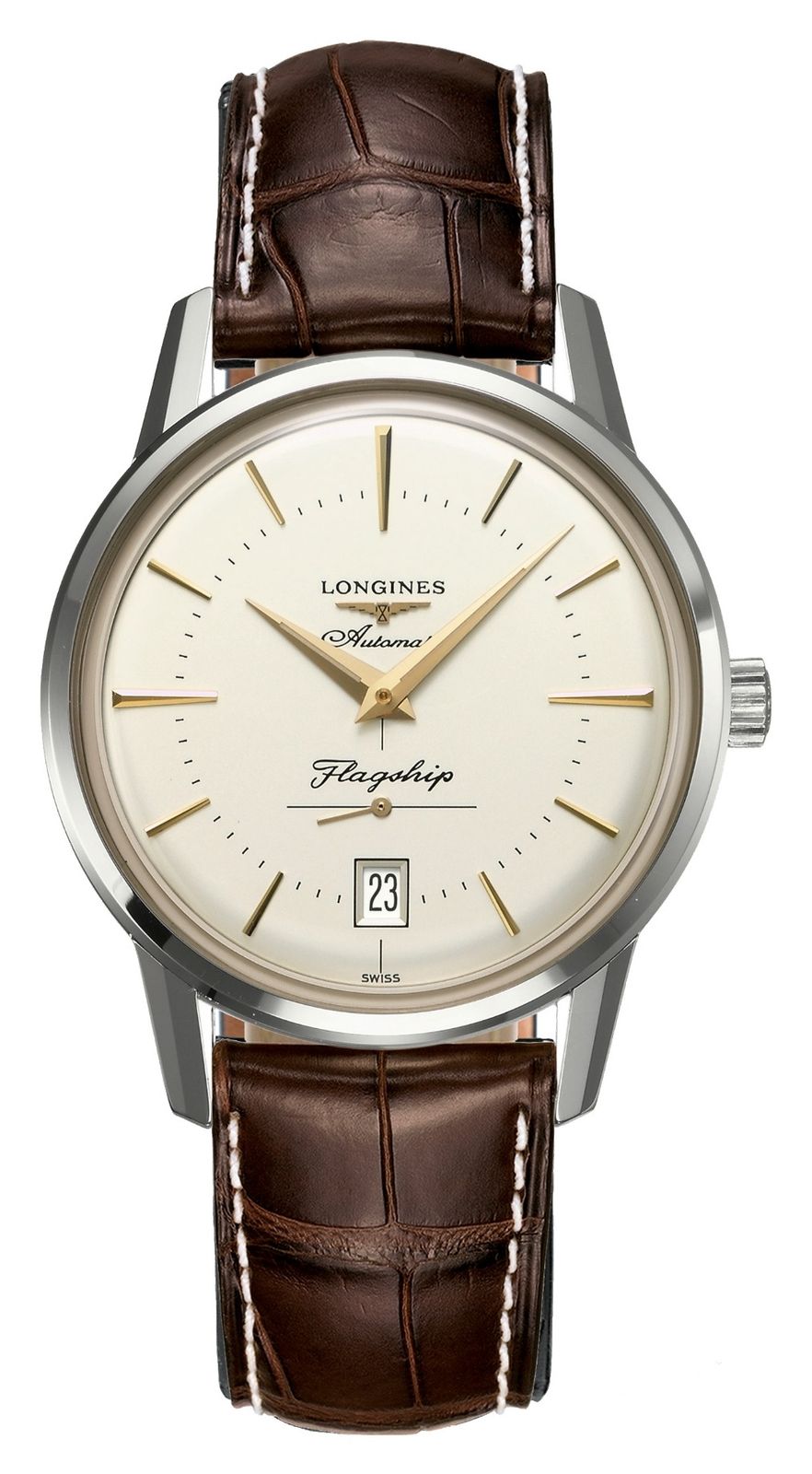 LONGINES Flagship Heritage (38,5 mm) cadran crÃ¨me / montre