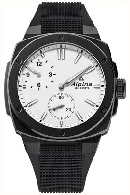 Orologio Alpina Startimer Pilot Automatico Uomo AL-525NW4S26 - 41mm, Cinturino Acciaio, Quadrante Nero, 10 ATM