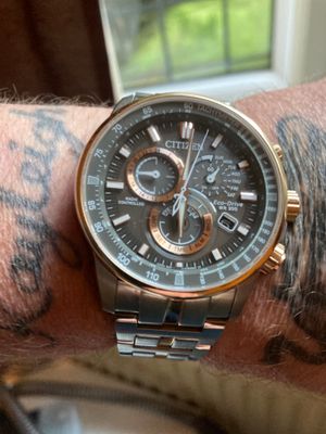 Citizen Men's Eco-Drive Radio-Controlled Chronograph (42.5mm) Grey