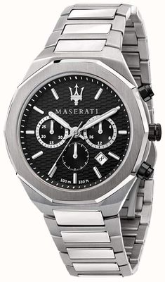 Maserati Montre chronographe en acier inoxydable pour hommes Stile R8873642004