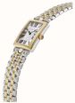 Frederique Constant Classics Art Deco Carrée (28mm) Mother-of-Pearl Dial / Two-Tone Stainless Steel Bracelet FC-200MPW2AC3B - vista alternativa 3