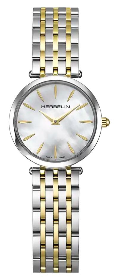 Herbelin Epsilon Quartz 28mm MotherofPearl Dial  Two Watch