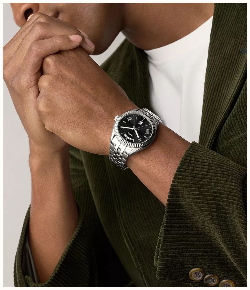 Fossil Campbell 42 mm Three-Hand Day-Date Stainless Steel FS6239 - alternative Ansicht 6