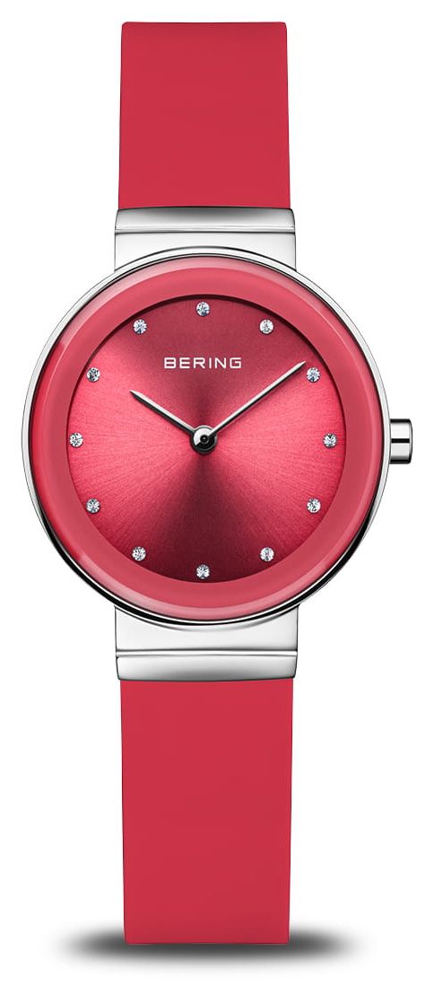 Bering Klassieke dames (29 mm) rode wijzerplaat / rode horloge-image-142561