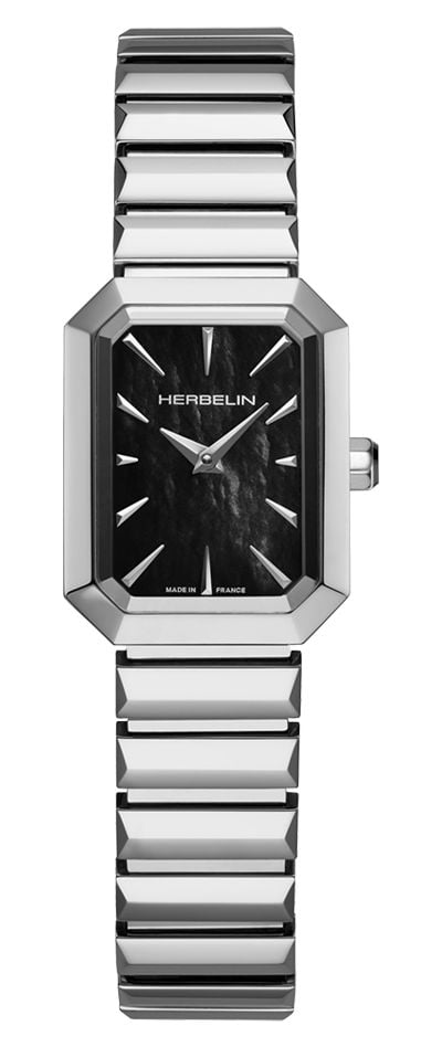 OctogÃ´ne Quartz (20.4mm) Mother-of-Pearl Watch - Herbelin - Modalova