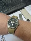 Customer picture of Seiko 5 Sports Field Khaki Nylon Strap Case 39.4mm SRPG35K1
