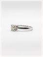 1.02ct Round Brilliant Natural Diamond 18ct White Gold Solitaire Ring JM2409 - alternate view 2