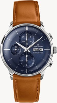 Junghans マイスタークロノスコープイングリッシュデイサファイアクリスタル 27/4526.03