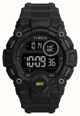 Timex x UFC Rematch digital / schwarzer Gummi TW5M53200