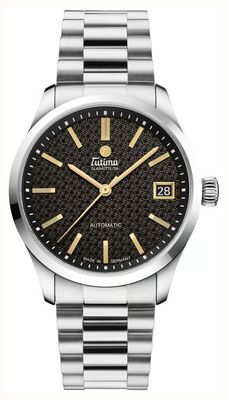 Tutima Glashütte Sky自动腕表（34毫米）黑色表盘/不锈钢表带 6705-10
