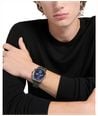 Michael Kors Lexington Blue Chronograph Mens Gunmetal Stainless Steel Bracelet MK9298 - alternative Ansicht 3