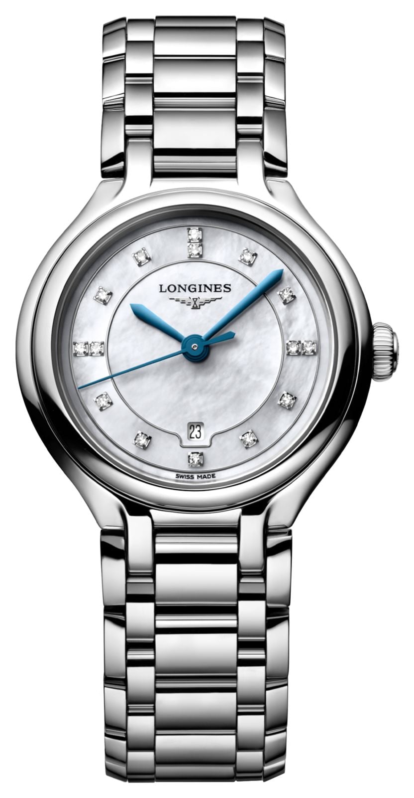 LONGINES Primaluna en quartz sertie de diamants (30 montre