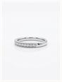 0.25ct Round Brilliant Natural Diamond Platinum Half Eternity Ring HET100072 - alternative Ansicht 2