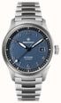 Bremont Altitude Date Automatic (39mm) Brushed Blue Galvanic Metal Dial / Stainless Steel Bracelet ALT39-DT-SS-BL-B