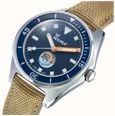 Squale x Galeazzi Artiglio Limited Edition (39.5mm) Pantone 295U Blue Dial / Microfiber Fabric Strap Watch VONDSSGZZBL.MI VONDSSGZBL.MI - alternate view 3