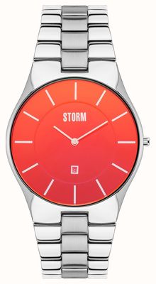 STORM Slim-x xl lazer rood roestvrij staal 47159/R