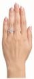 1.01ct Marquise Natural Diamond Platinum Solitaire Ring ENG33735 - vista alternativa 4