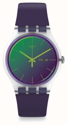 Swatch | nuevo caballero | reloj polapurpura | SO29K703