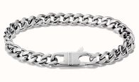 Thomas Sabo Rebel Steel Stainless Steel Curb Chain Bracelet A2251-S01-53-L20