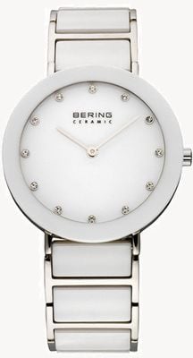 Bering Montre bracelet en céramique et métal 11435-754