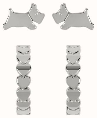 Radley Jewellery Fashion | Scottie Dog & Hoop Earring Set RYJ1213S