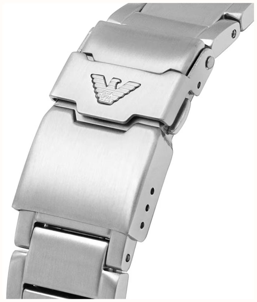 Emporio Armani Men's Stainless Steel Bracelet Green Dial Divers Series AR11838 - vista alternativa 4