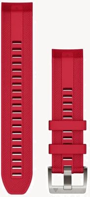Garmin Quickfit® 22 MARQ Watch Strap Only - Plasma Red Silicone Strap 010-13225-03