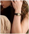 Fossil Raquel 23 mm Three-Hand Date Black Leather Fossil Watch ES5505 - vista alternativa 5