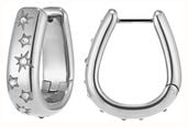 Olivia Burton Celestial Crystal Silver Tone Hoop Earrings 24100643 - vista alternativa 2