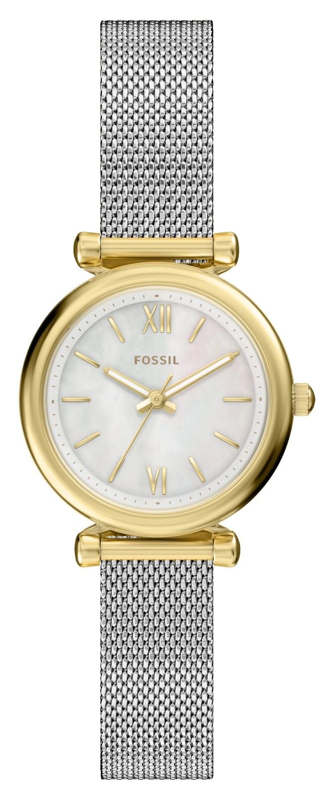 Fossil Carlie Ã  quartz trois aiguilles (28 mm), montre