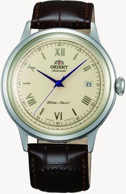 Orient Bambino Mechanical (40.5mm) Cream Dial / Brown Leather TAC00009N0