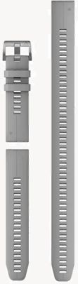 Garmin QuickFit® 22 Watch Strap Only - Powder Grey Silicone (3-piece Dive Set) 010-13113-03