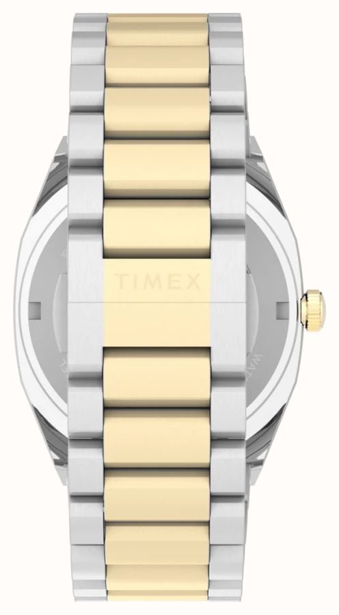 Timex Automatic E Line 38mm Stainless Steel Two Tone Bracelet Watch TW6A00600 - alternate view 3