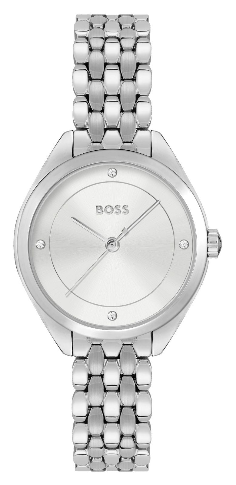 BOSS Mae (25 mm) cadran argentÃ© / bracelet en acier montre