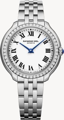 Raymond Weil Toccata Heritage ダイヤモンド (28mm) ホワイトダイアル / ステンレススチールブレスレット 5250-STS-00650