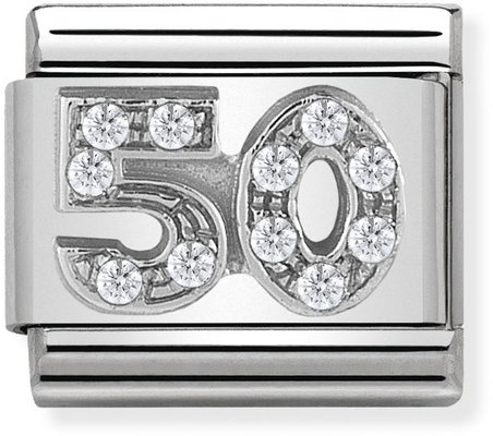 Nomination Classic 50 Sterling Silver & Steel Charm 330304/23
